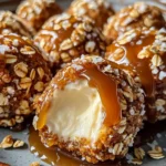 Salted Caramel Pretzel Cheesecake Balls