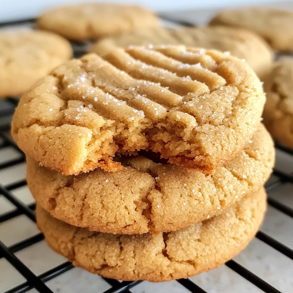 Soft Peanut Butter Cookies