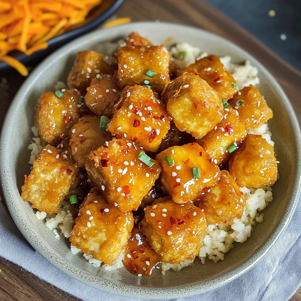 Vegan Orange Chicken (Tofu)