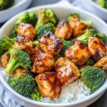Air Fryer Chicken Bites and Broccoli