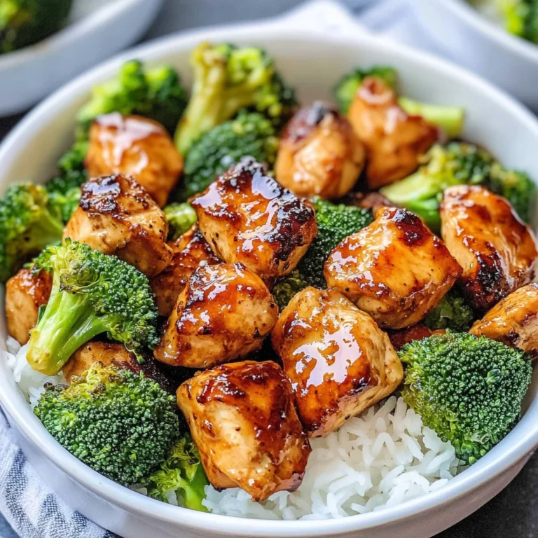Air Fryer Chicken Bites and Broccoli