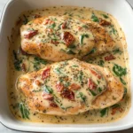 Baked Tuscan Chicken Breast
