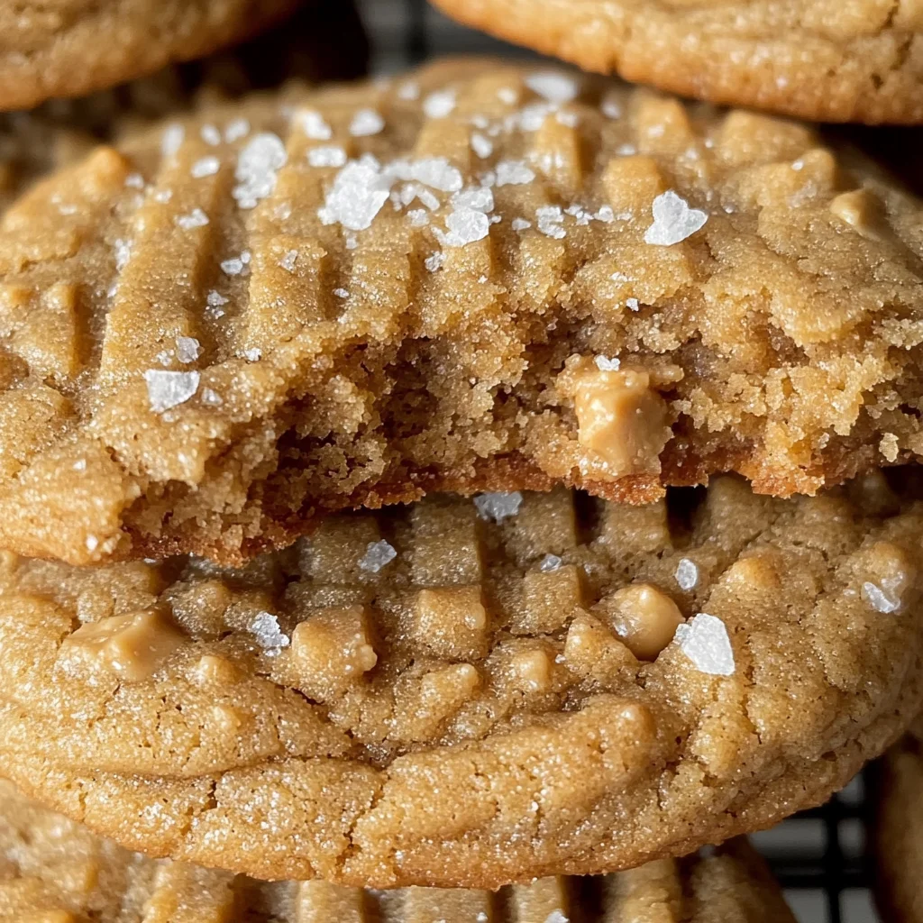 Bakery Style Peanut Butter Cookies!