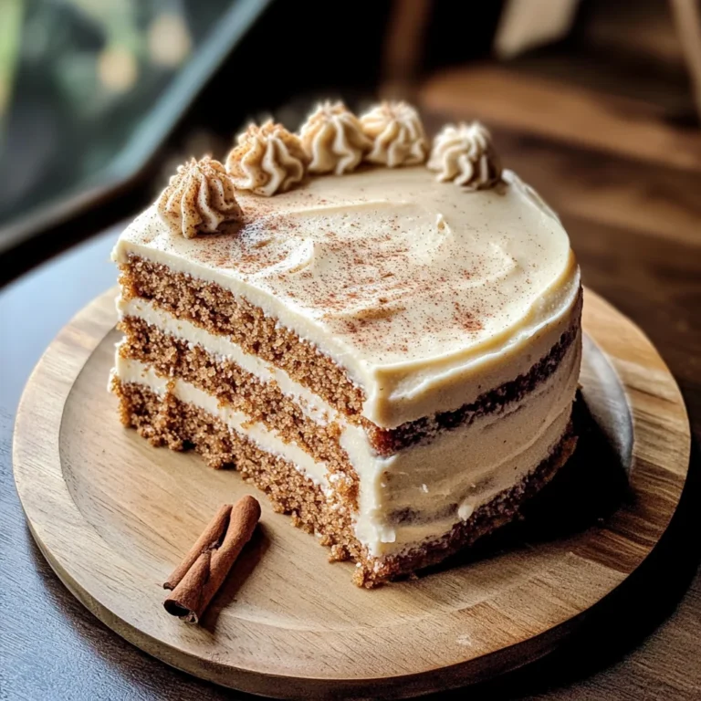 Brown Sugar Chai Cake