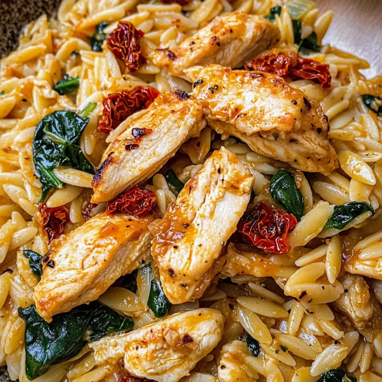 Cajun Chicken Orzo