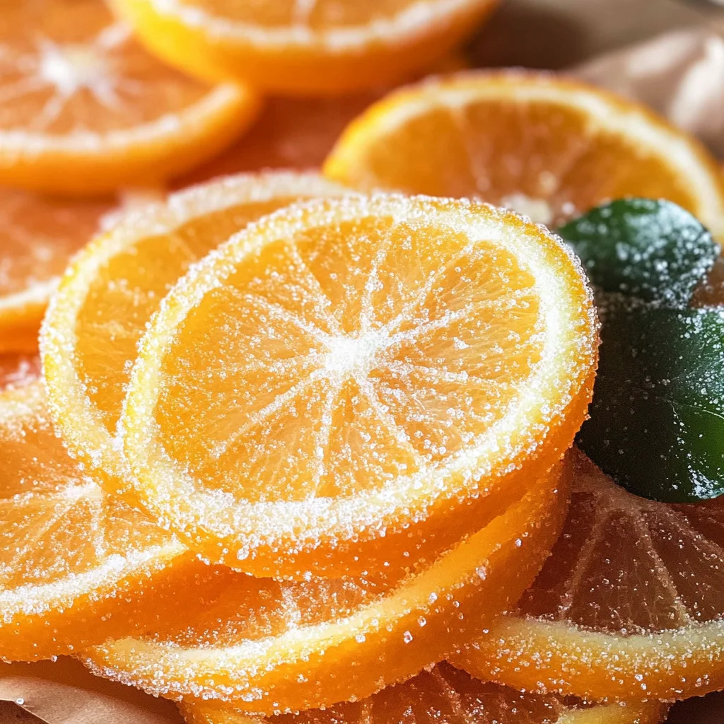 Candied Orange Slices