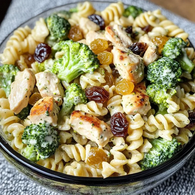 Chicken Broccoli Pasta Salad