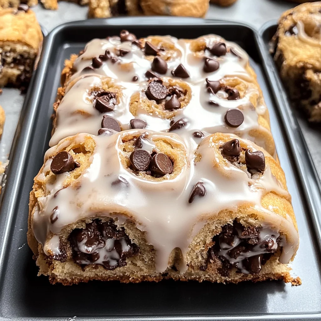 Chocolate Chip Cookie Rolls