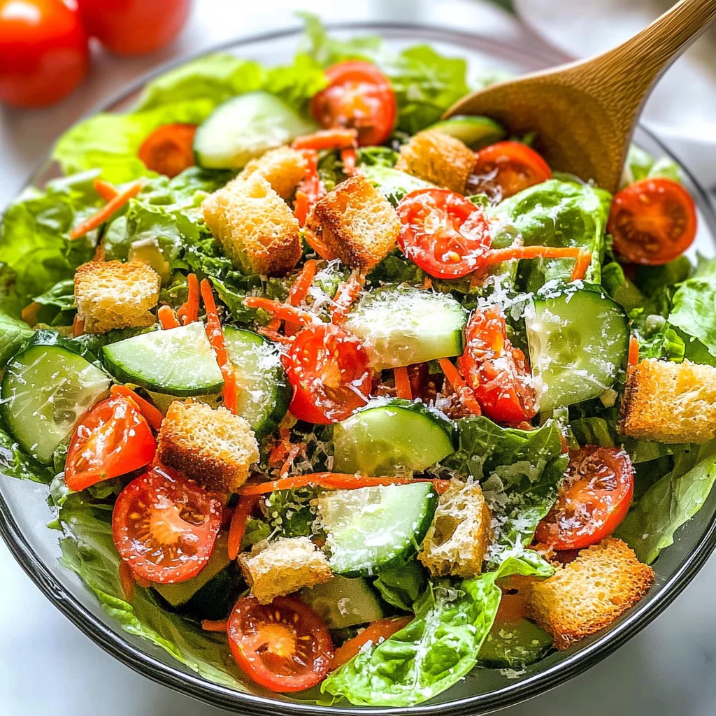 Classic House Salad - Quick and Easy