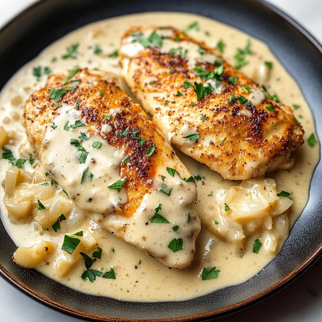 Creamy Garlic Parmesan Chicken