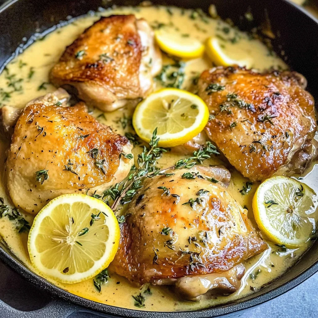 Creamy Lemon Butter Chicken Recipe