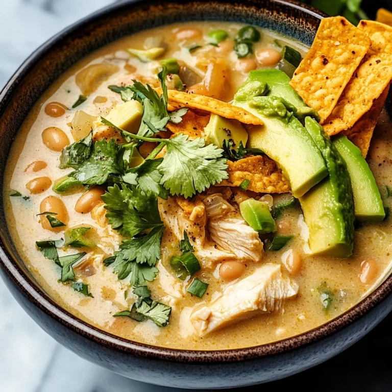 Creamy White Chicken Chili