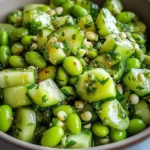 Crispy Cucumber Edamame Salad for a Refreshing Summer Treat