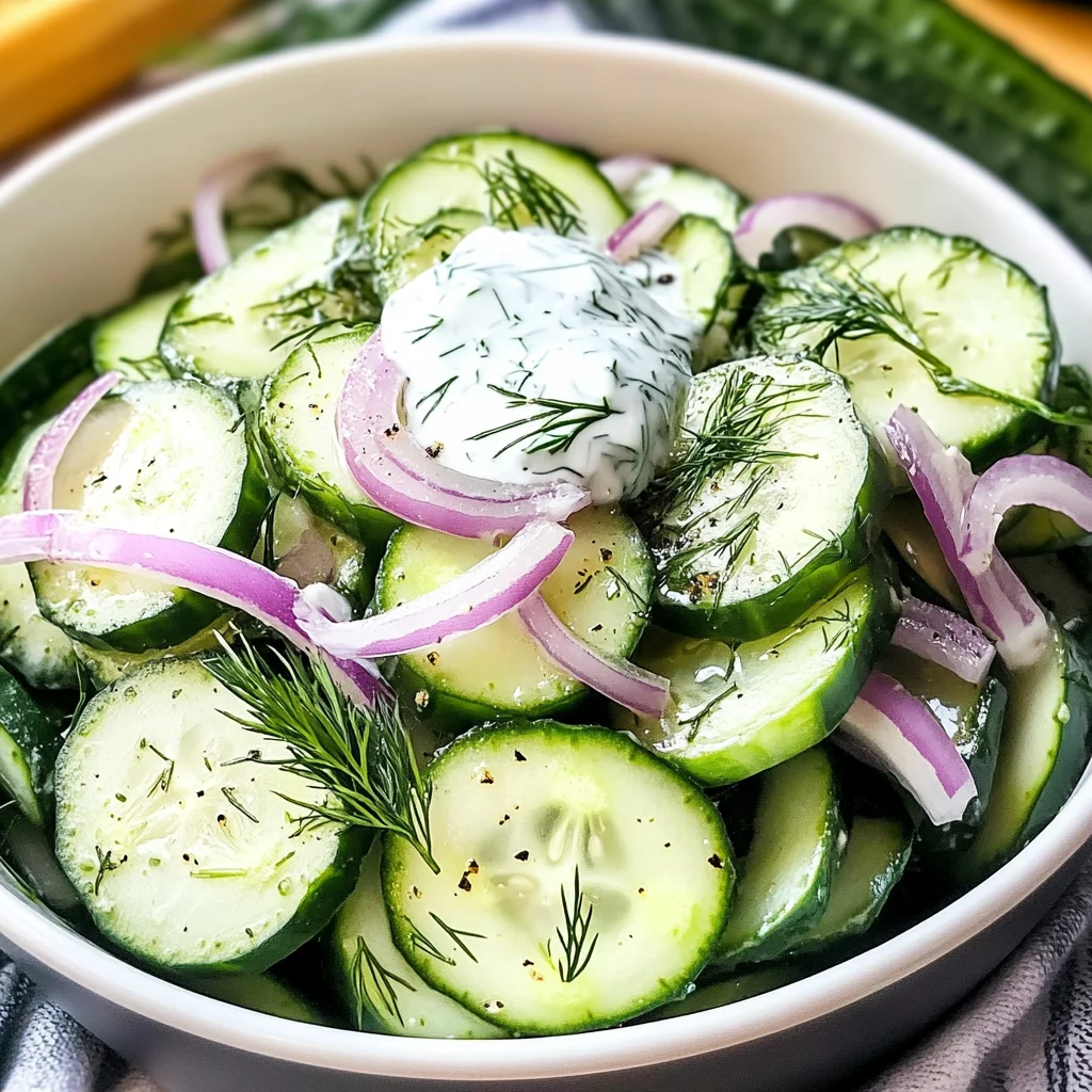 Cucumber Dill Salad