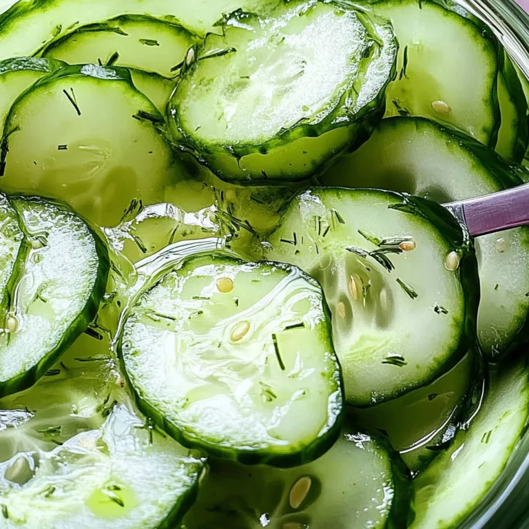 Cucumber Salad