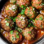 Easy Baked Italian Meatballs