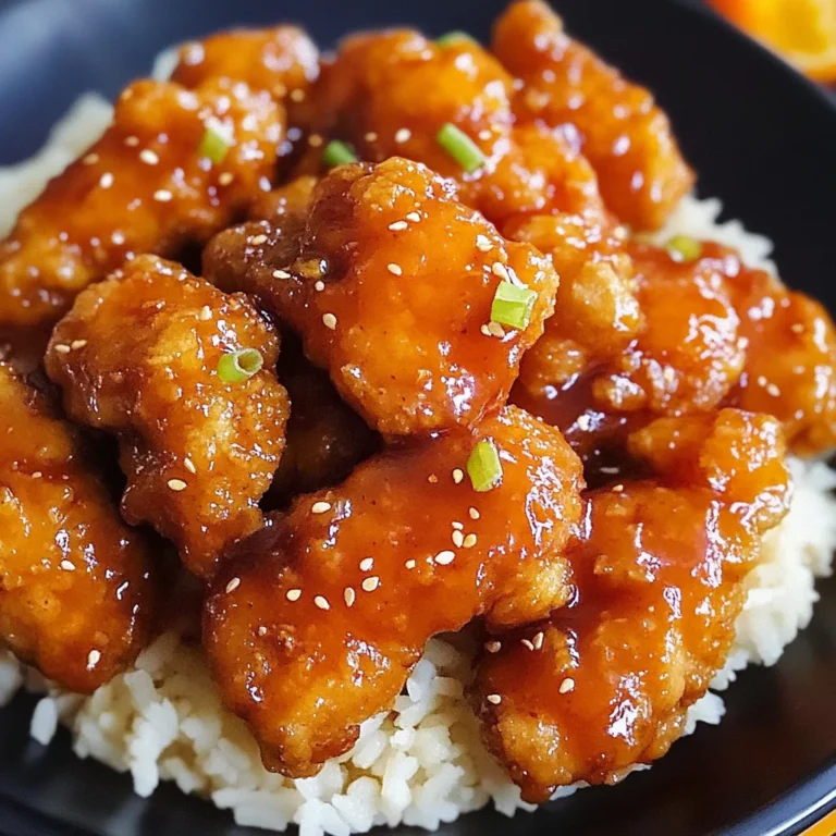 Easy Orange Chicken Recipe