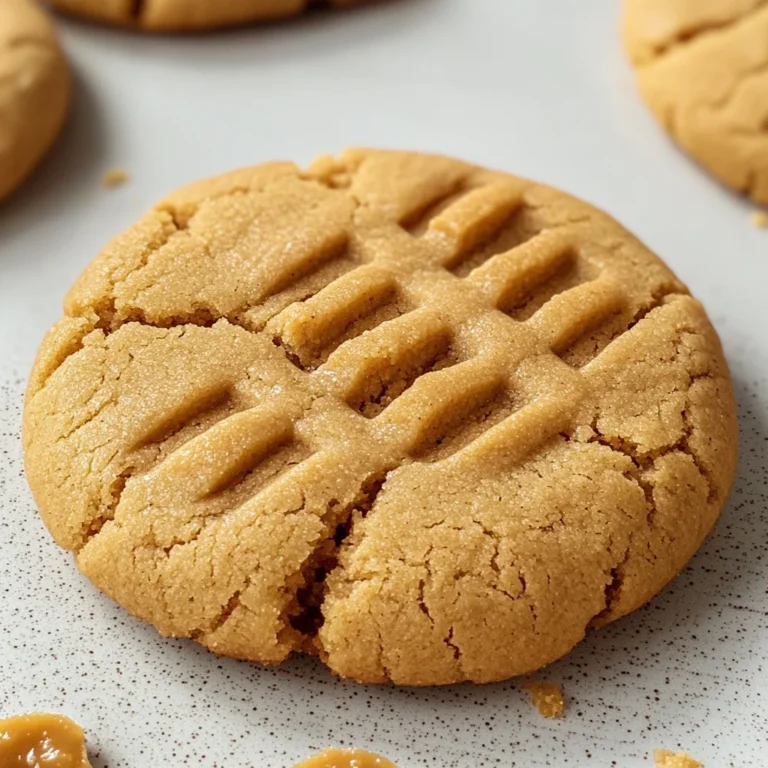 Easy Peanut Butter Cookie Recipe (with 3 Ingredients)