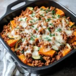 Ground Turkey Sweet Potato Bake