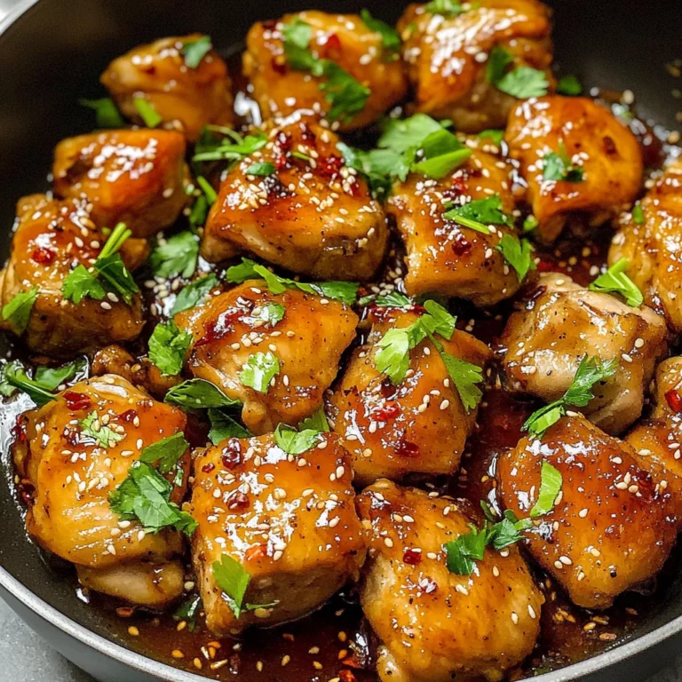 Honey Garlic Chicken Recipe