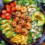 Honey Lime Shrimp Salad