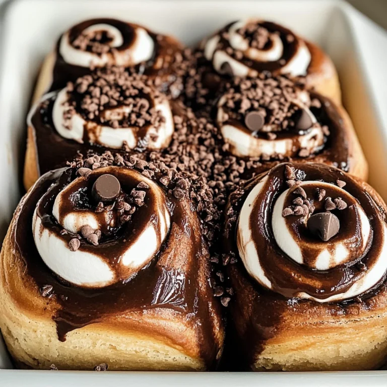 Hot Chocolate Cinnamon Rolls