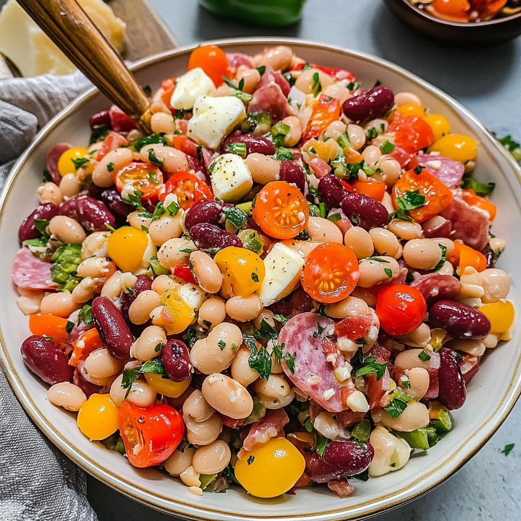 Italian Grinder Bean Salad
