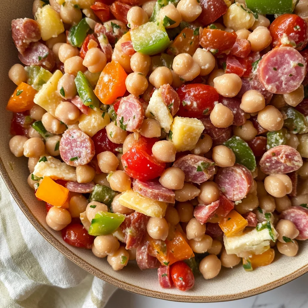 Italian Grinder Bean Salad