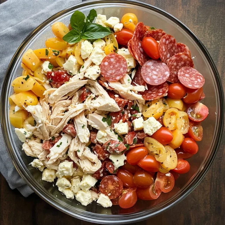 Italian Grinder Chicken Salad