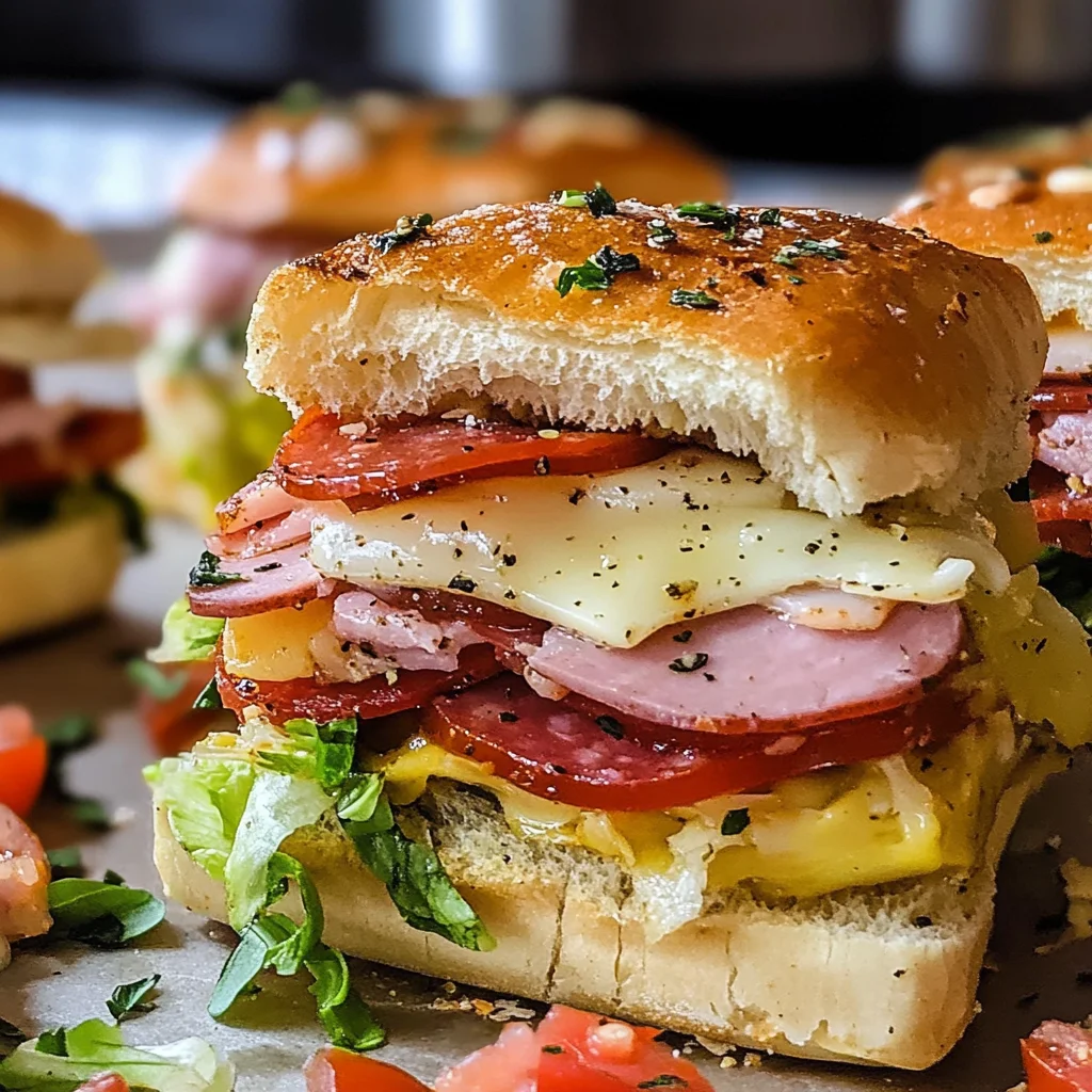 Italian Grinder Sliders