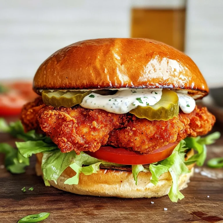 Juicy Air Fryer Chicken Sandwich with a Flavorful Coating