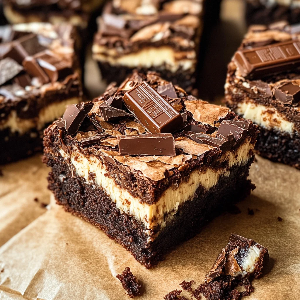 Kit Kat Cream Cheese Brownies – The Ultimate Fudgy Indulgence
