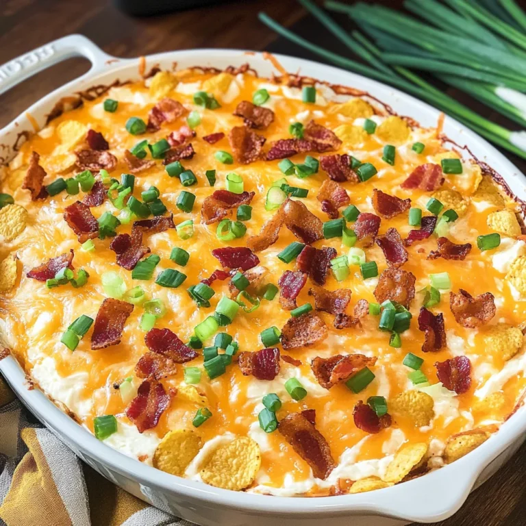 Loaded Baked Potato Chip Dip Recipe