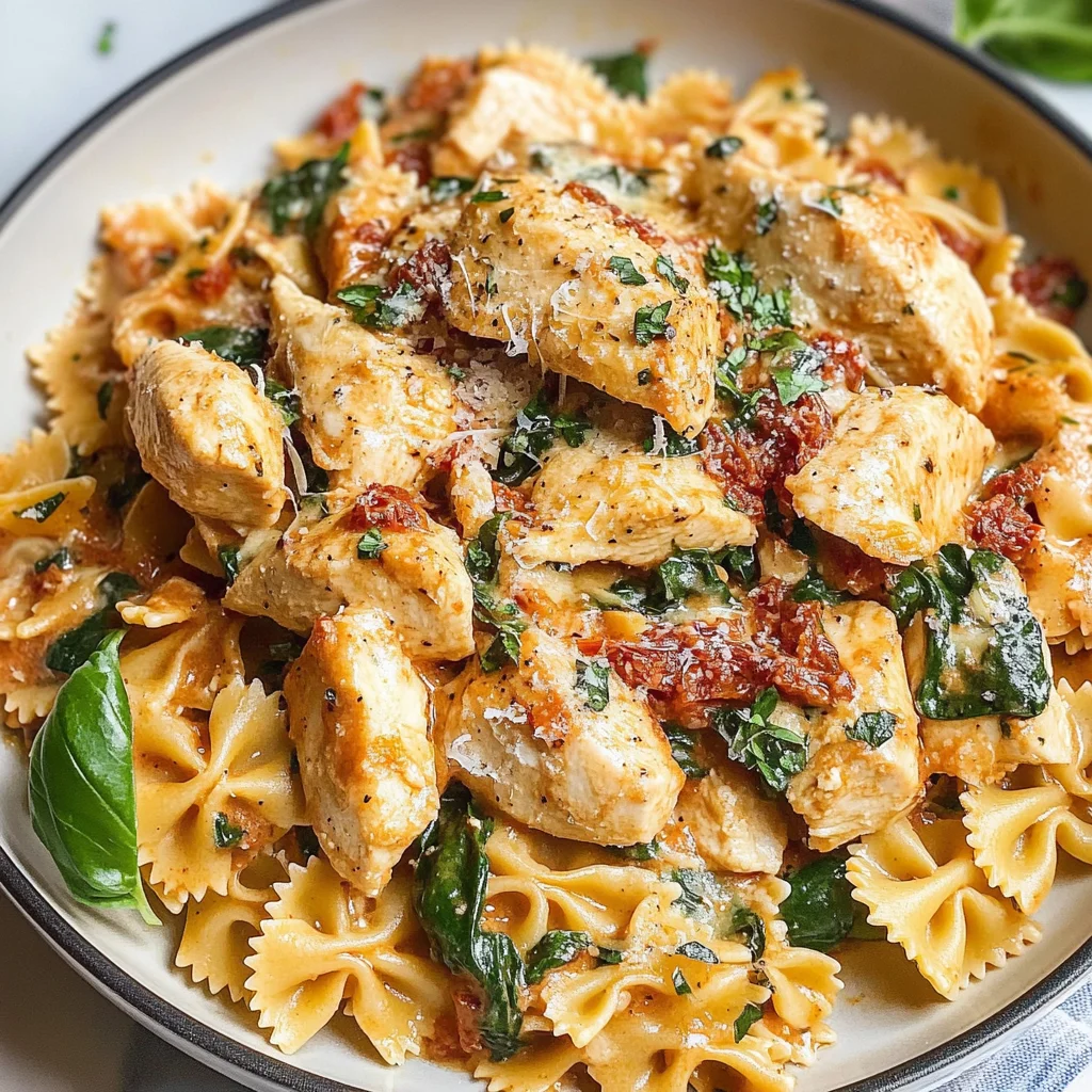 Marry Me Chicken Pasta