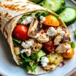 Mediterranean Chicken Wraps