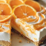 No-Bake Orange Creamsicle Cheesecake