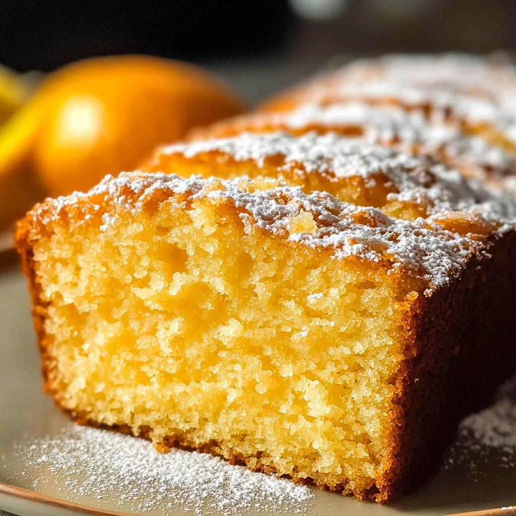 Orange Loaf Cake