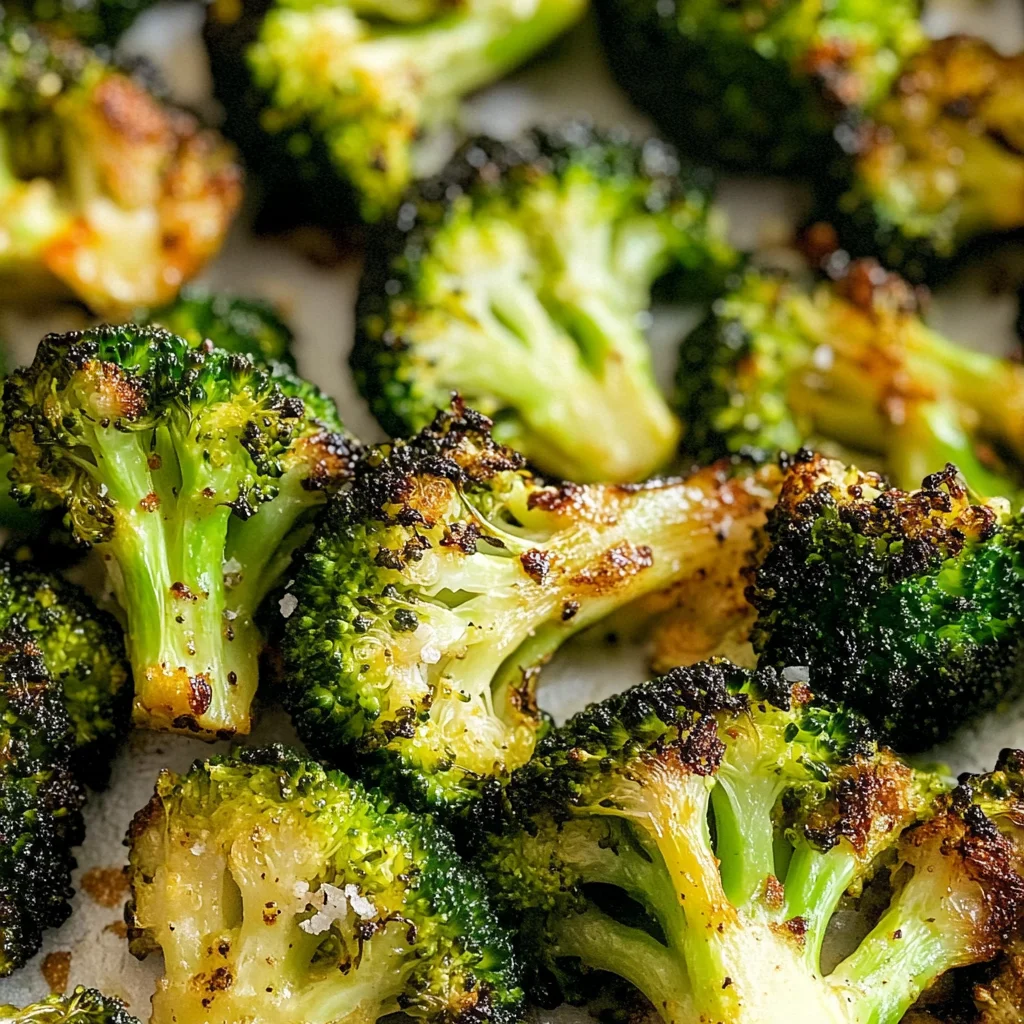 Oven Roasted Broccoli (Baked Broccoli)