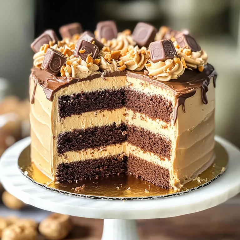 Peanut Butter Chocolate Layer Cake