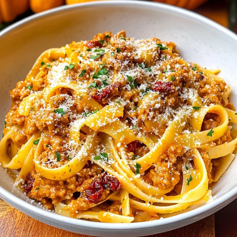 Pumpkin Bolognese