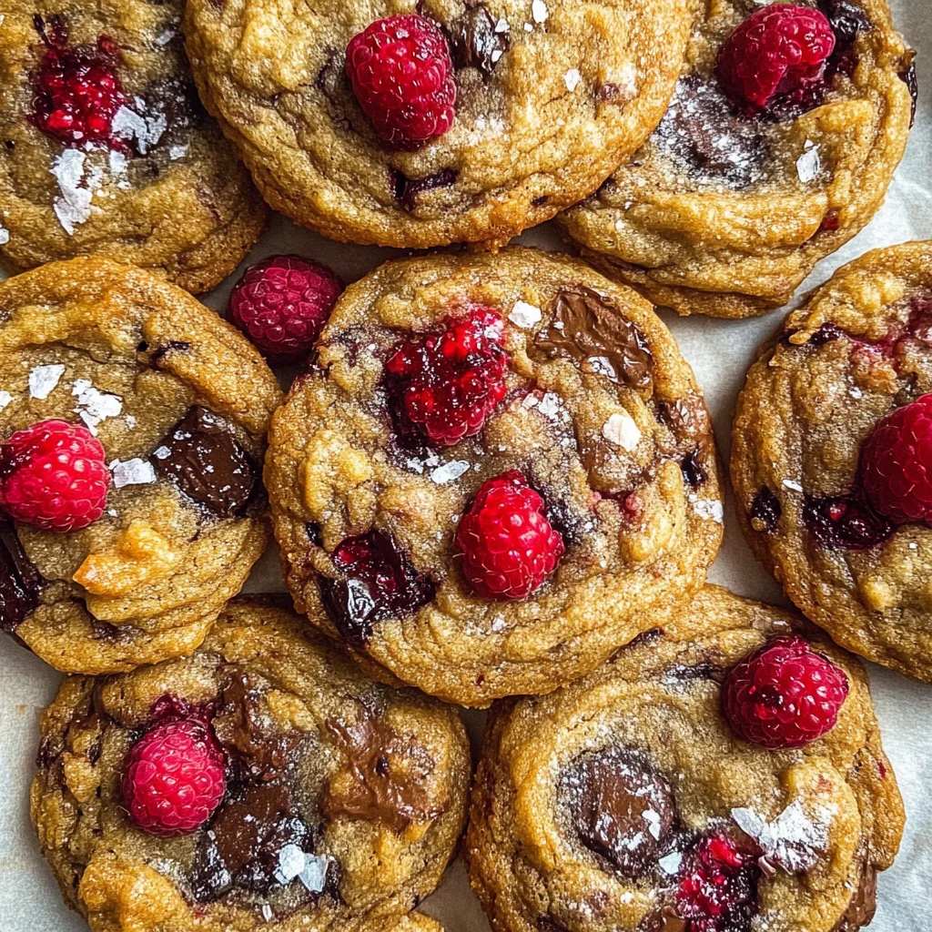 Raspberry Chocolate Chunk Cookies – Easy & Irresistible