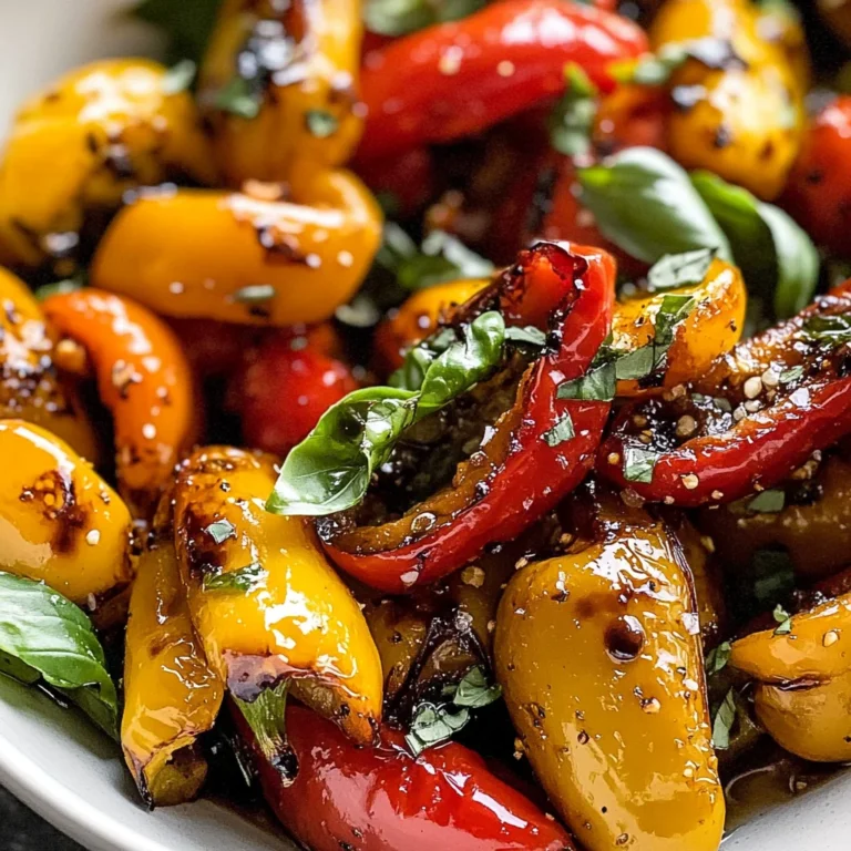 Roasted Mini Peppers