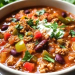 Simple Turkey Chili Recipe Mediterranean-style
