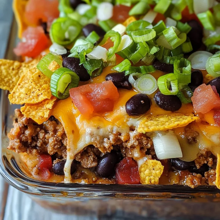 Walking Taco Casserole Recipe