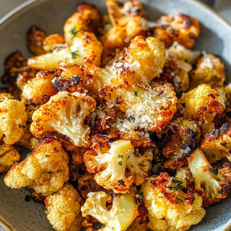 Baked cauliflower