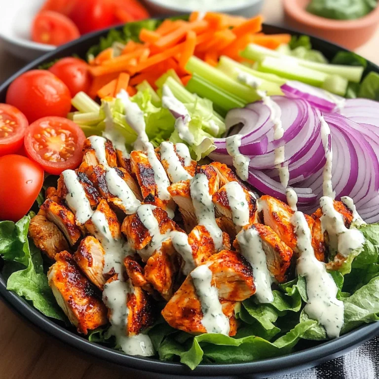 Buffalo Chicken Salad
