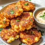 Crispy Cauliflower Fritters