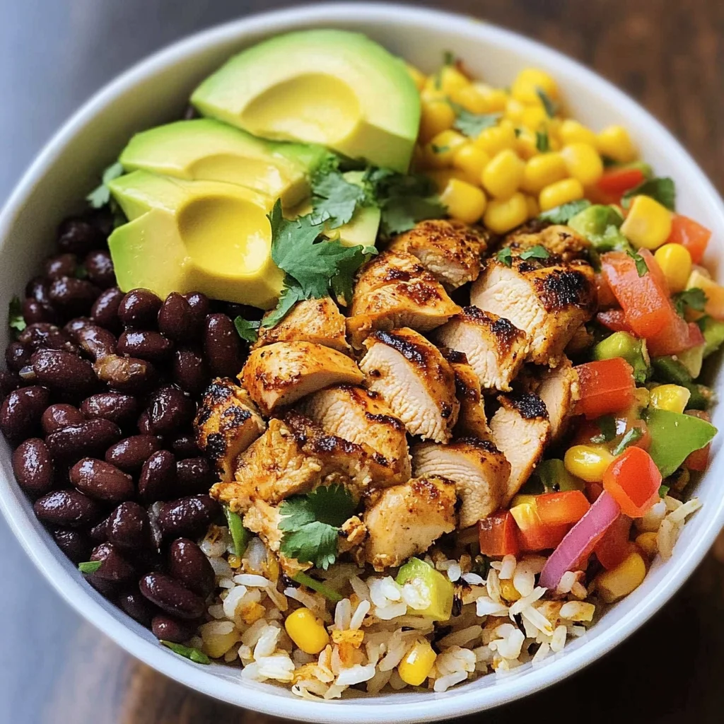 Cuban Chicken & Black Bean Rice Bowls