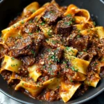 Dutch Oven Short Rib Ragu with Pappardelle