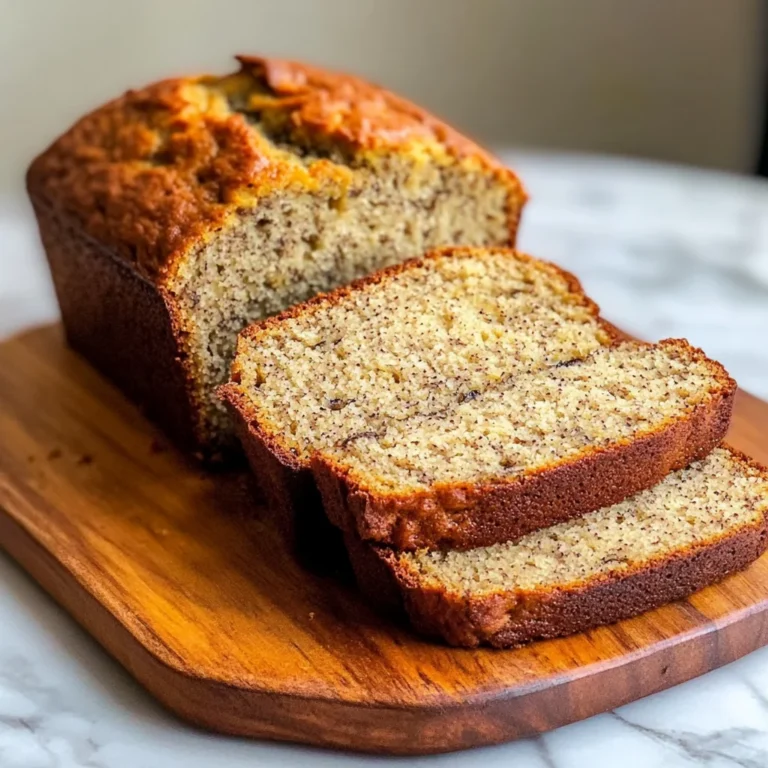 Easy Moist Banana Bread